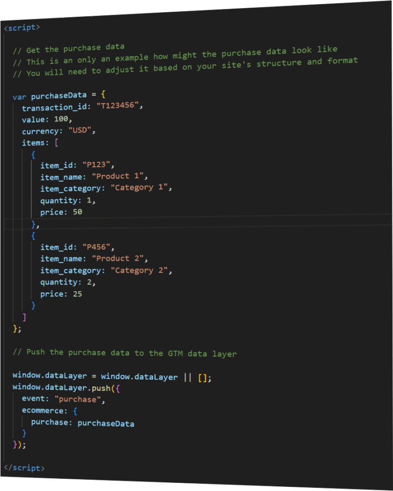 How To Track Purchase Event On An E-Commerce Website Using GA4 And GTM